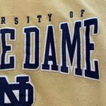 Champion Notre Dame butter yellow hoodie Photo 8