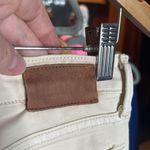 Driftwood  Audrey Cream Distressed Jeans Blue Size 27 Photo 8