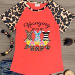 Women’s XS Easter Shirt Orange Photo 0