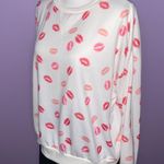 Boutique NEW BiBi Valentines Pink Kisses Pullover Photo 5