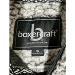 Woman’s Boxer Craft Small Stockton University Sherpa Pullover Sweatshirt White Photo 2