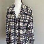 Forever 21 NEW  Plaid Jacket with Black Lining Size 2X Photo 2