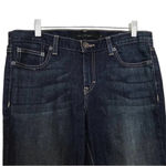 Calvin Klein Women's Size 10 Dark Washed Blue Flared Denim Jeans Photo 3