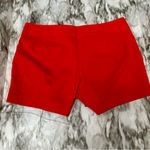 INC International Concepts Red Women's Shorts Zip Pockets 5 Inch Inseam Vacation Size 16 Photo 6