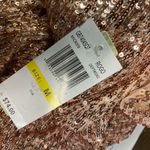GB #700  GIANNI BINI Sequined Rose Gold Cocktail Dress NWT Photo 8