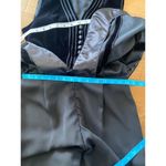 Ann Taylor Vintage Dressy Hoilday Black Velvet Vest Jumpsuit size 6 Photo 7