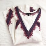 J.Crew  Embroidered Tunic T-Shirt Photo 0