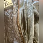 Leather & Hawgs Biker Jacket Genuine Leather Women’s Size Med Moto Motorcycle Black Photo 13