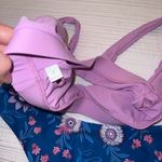 SheIn Purple and Blue Floral Bathing Suit NWOT Photo 4