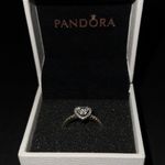 Pandora Elevated Heart Ring Photo 0