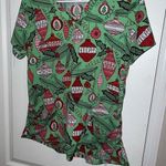 Tafford Xmas Christmas scrub top Yellow Photo 0