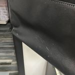 Karl Lagerfeld  Black and White Tote with Red Signature Photo 4