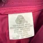 Christian Dior Vintage The Suit Burgundy Wool Pencil Skirt Italy Size 10 Photo 4