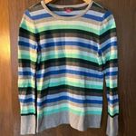 Vince Camuto Striped Crew Neck Sweater Photo 2