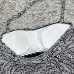 Last chance…Island Escape Tankini Top Swimsuit Swim Tiered Halter Strapless 8 White Photo 3