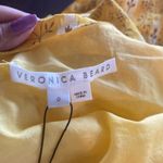 Veronica Beard  Virginia sun multi one shoulder midi cottage core summer dress Photo 5