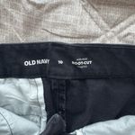 Old Navy  Black High waisted uniform Boot cut pants size 10 Photo 6