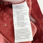 Madewell Cali Demi Boot Jeans in Corduroy Button Front Canterbury Red Size 25 Photo 9