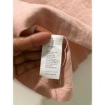 Free People Backstage X  100% Linen Blush Pink Mini Skirt Sz XS Photo 3