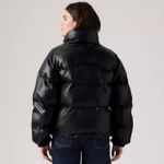 Levi's Levi’s Noe Western Puffer Jacket Black – Anthracite Night – Size M – NWT Photo 5