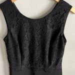 Talbots RSVP by Black Lace Bodice Jumpsuit Wide Leg Sleeveless 2P Photo 6