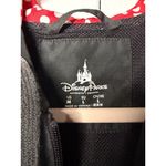 Disney  Parks Minnie Mouse Women's M Black Polka Dot Hooded Windbreaker 22x26.5 Photo 5