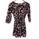 Lush Clothing Lush black‎ floral ‘Gigi’ skater dress size XS Photo 1