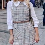 ZARA Bloggers favorite tweed diamond chain shoulder dress Photo 5