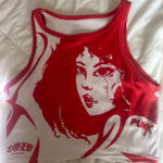 Shekou Graphic Cropped Tank Top Photo 0