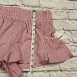 Free People  FP movement flirt running shorts in pink peony NWT S Photo 3