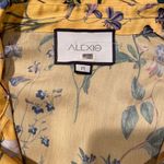 Alexis #700  Floral Ruffle Mini Dress In Yellow garden Photo 10