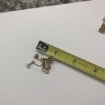 Cowgirl Horse Saddle Vintage Gold Tone Clip On Clip Photo 7