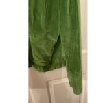 Sundance Vintage Y2K Leaf Green Velvet Blazer with Contrast Cuffs, 10 Photo 5