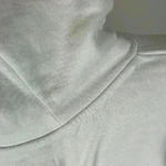 Lee  White Cropped Hoodie Size Large Photo 5