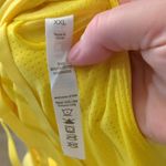 Nine Bull Strappy Cross Back Sports Bra with Removable Pads Size XXL Yellow Photo 4