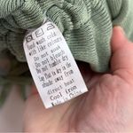 LIONESS  Military Minds Drawstring Mini Dress Sage Green Womens SZ Small Stretch‎ Photo 5