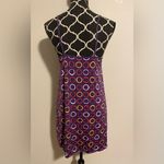 Joe Boxer EUC Purple & Pink Retro Circle Design Dress size large Photo 2