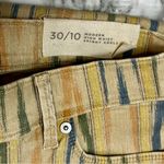 Loft High Rise Patterned Jeans - Multicolor Sz 10 Zig Zag Art Academia Pastel Goth Photo 5