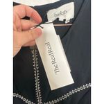 Ba&sh  Black Embroidered Columebe Swing 3/4 Sleeve Mini Dress size Small NWT Photo 10