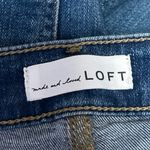 Ann Taylor LOFT Curvy Women's Blue High Waist Skinny Leg Denim Jeans Pants Sz 6 Photo 3