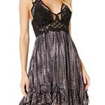 Free People Adella Lace Tie Dye Mini Dress Photo 0