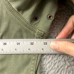 Gap Parka Utility Long Jacket Olive Green Full Zip Military Gorpcore Women's M Photo 5