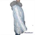 1 Madison down filled faux fur trim hooded coat Photo 2