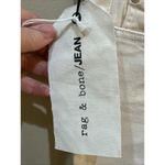 Rag and Bone NWT Stevie Capri Jeans Size 28 White Bow Ankles Denim Photo 2