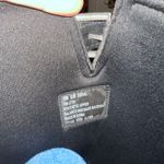 st. john's bay Black Vegan Leather White Stitched Buckle Heeled Boots Size 10 Photo 10