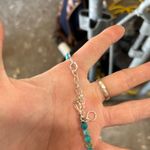 16” turquoise necklace Blue Photo 1