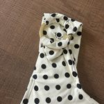 Kate Spade one shoulder buckle polka dot print one piece swimsuit Photo 2