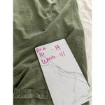 easel Women’s Small Green Ruffle Maxi Dress Photo 5