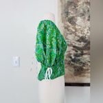 Free People  Back On Top in Green Size Small NWOT $98 Photo 4