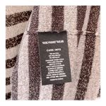 Who What Wear  Metallic Stripe Sweater M Photo 4